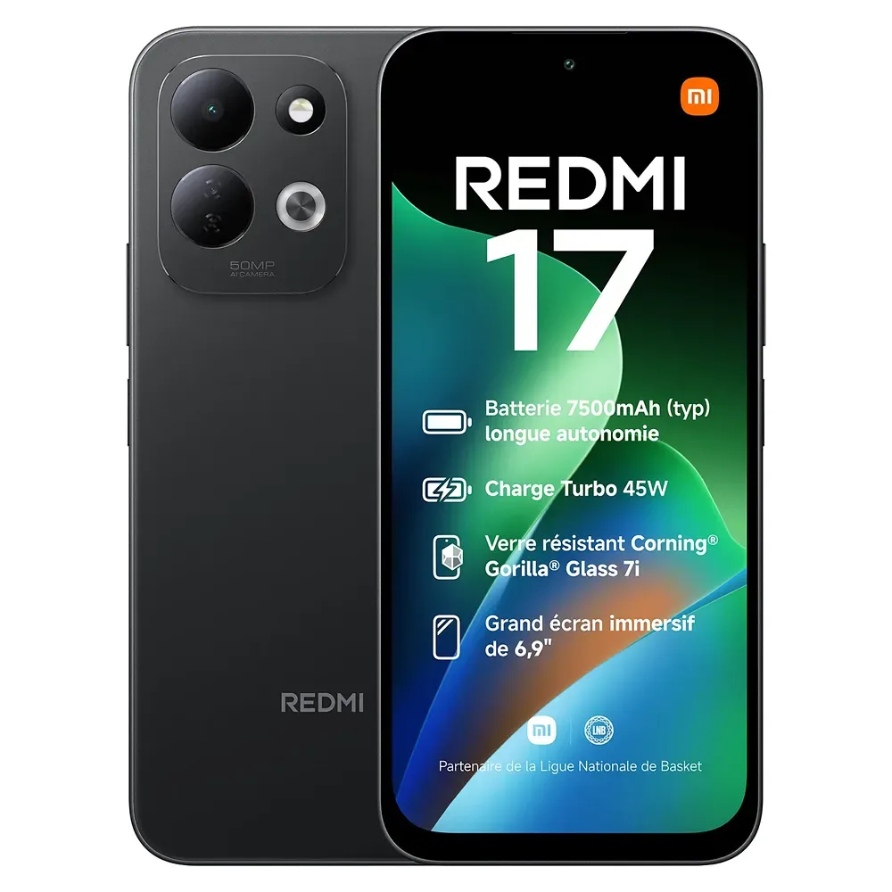 Redmi 17 4G Mobile Phone, 6.9" HD+ 120Hz Display, MediaTek Helio G91-Ultra, 4GB/6GB RAM, 128GB/256GB ROM, 7500mAh Battery, 50MP Camera — image 2