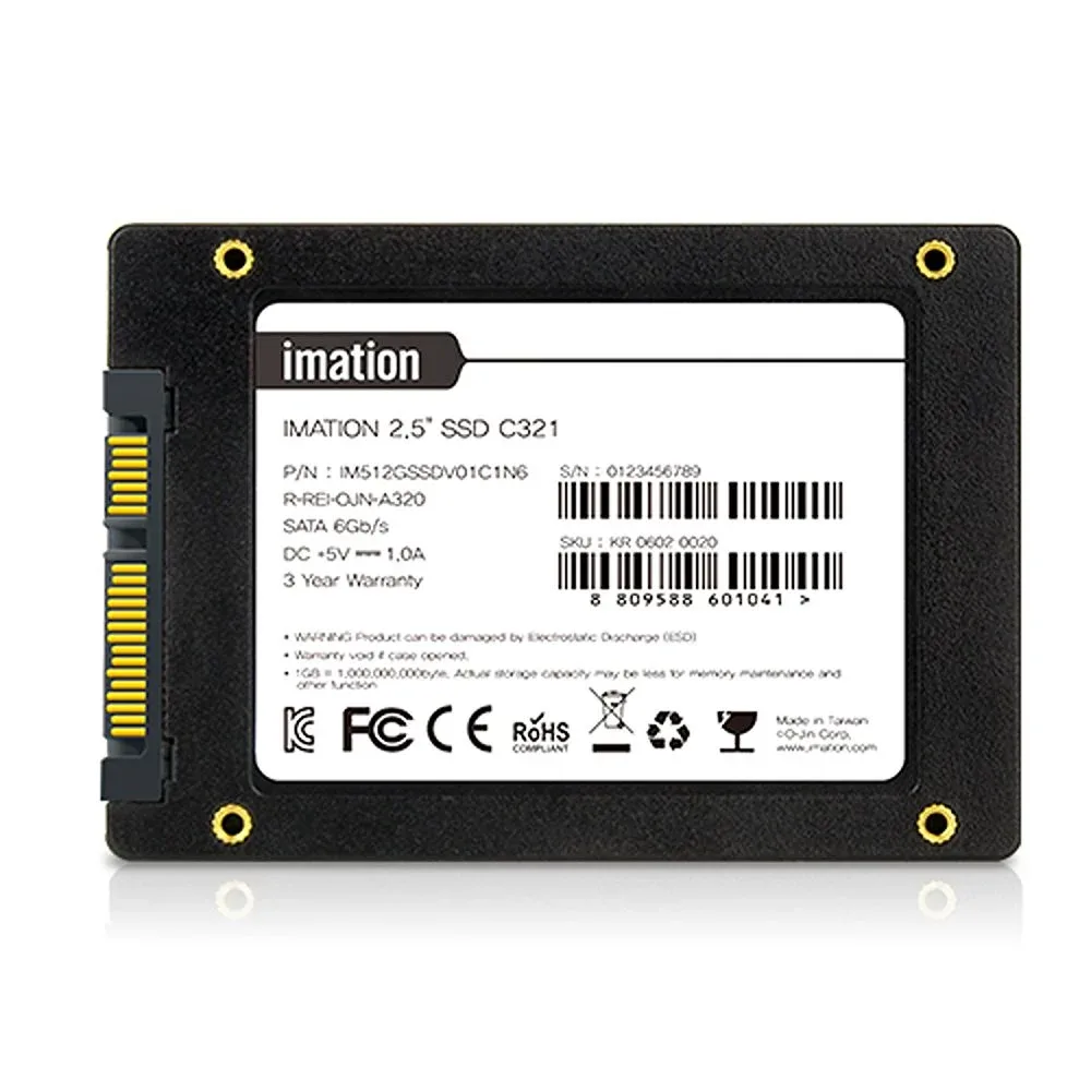 Imation C321 SATA III 2.5" SSD, 3D NAND, Up to 550MB/s — image 3
