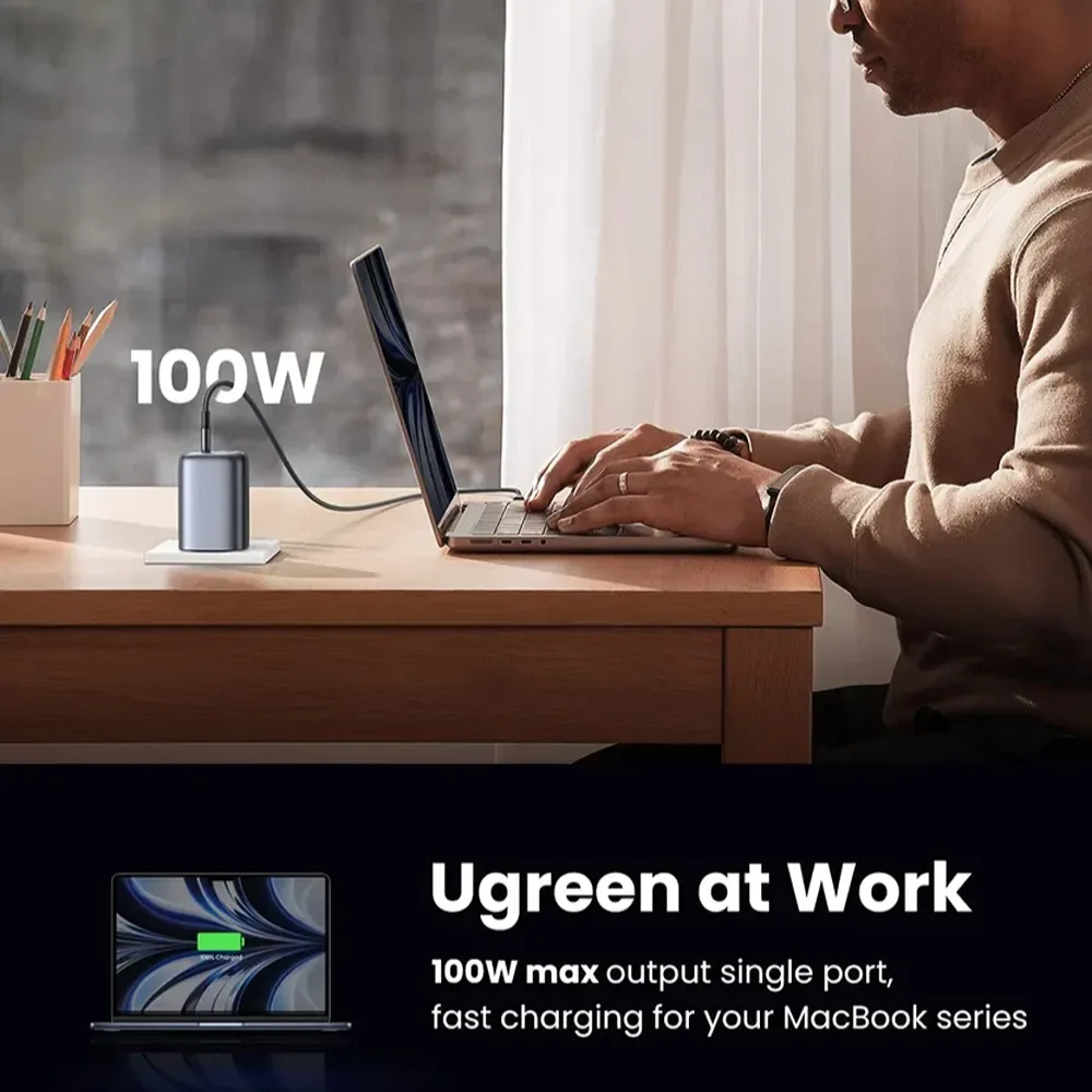 UGREEN Nexode S 100W 4-Port GaN Fast Charger UK — image 2
