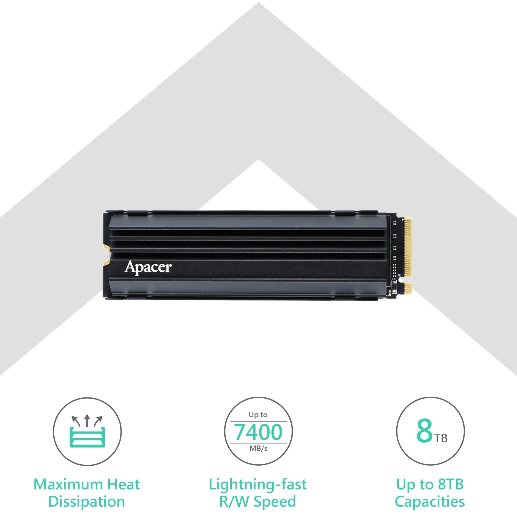 Apacer AS2280Q4U 512GB M.2 PCIe Gen4 SSD — image 5