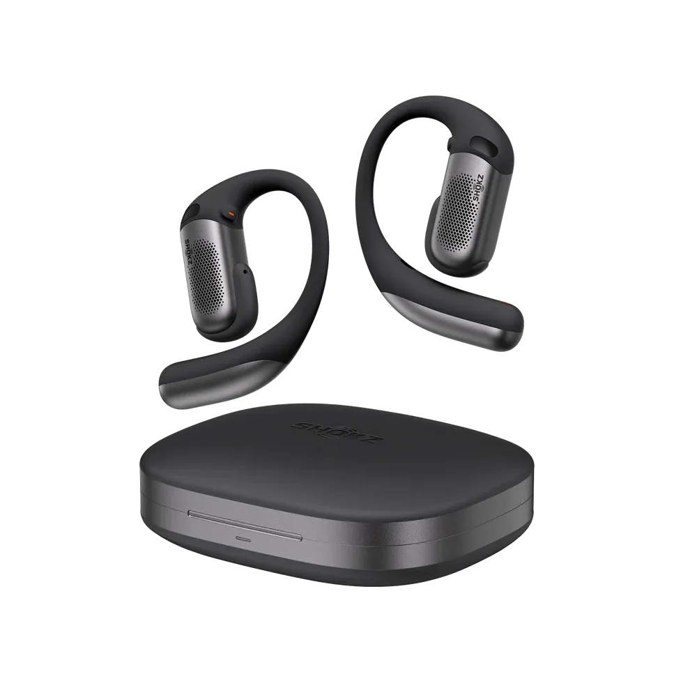 Shokz OpenFit Pro Open-Ear Earbuds – Black & White — image 3