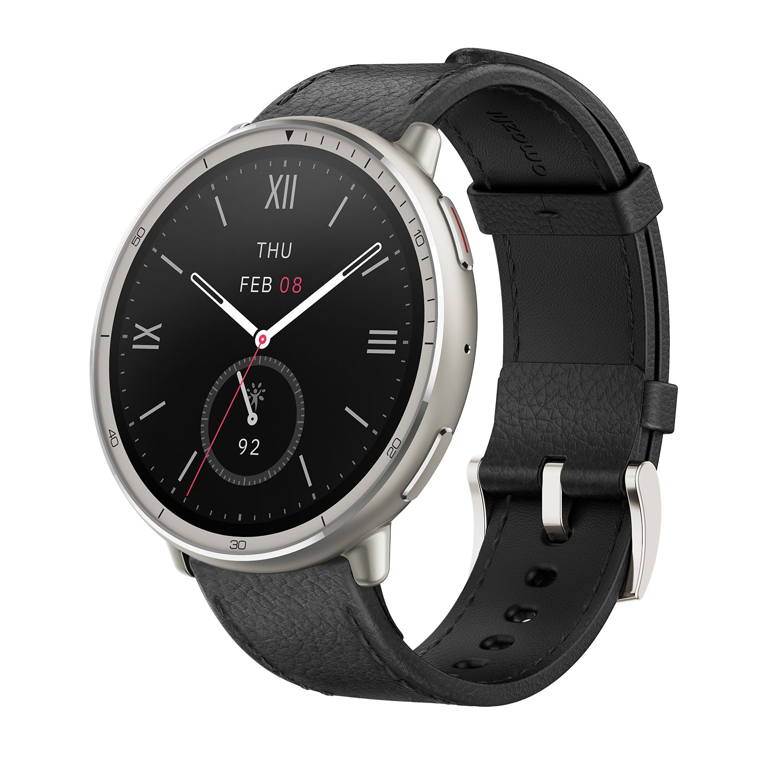 Amazfit Active 2 Premium Smartwatch with Leather Strap — image 1
