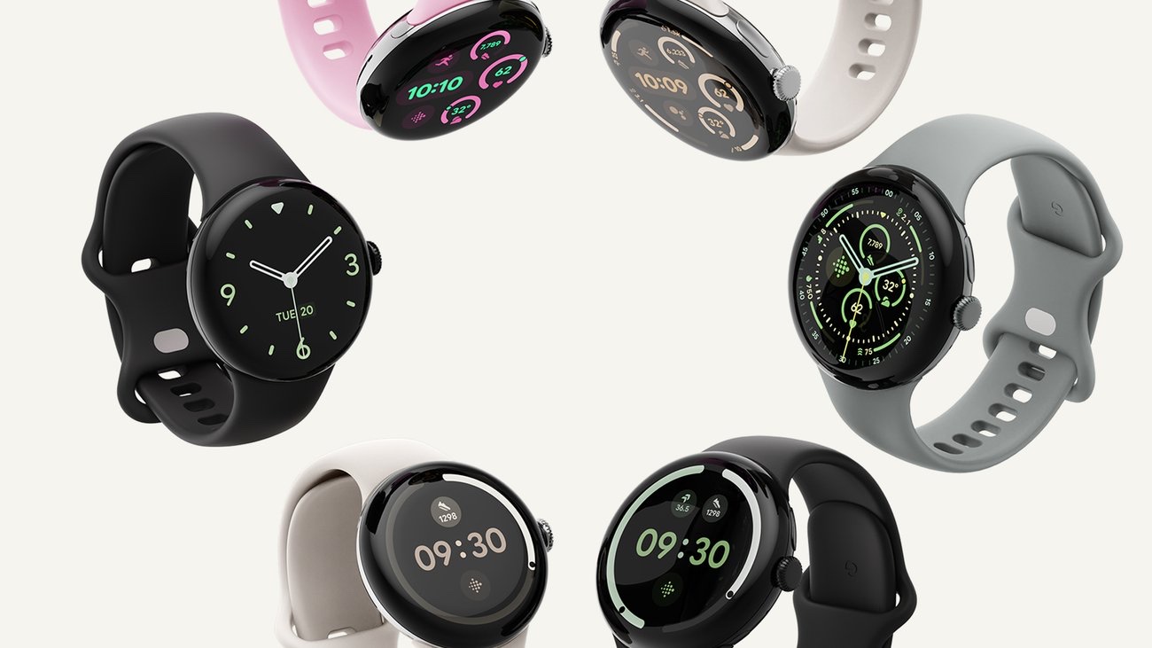 Google Pixel Watch 3 41mm Matte Black, Smartwatch with Actua Display, Fitbit Health & GPS — image 2
