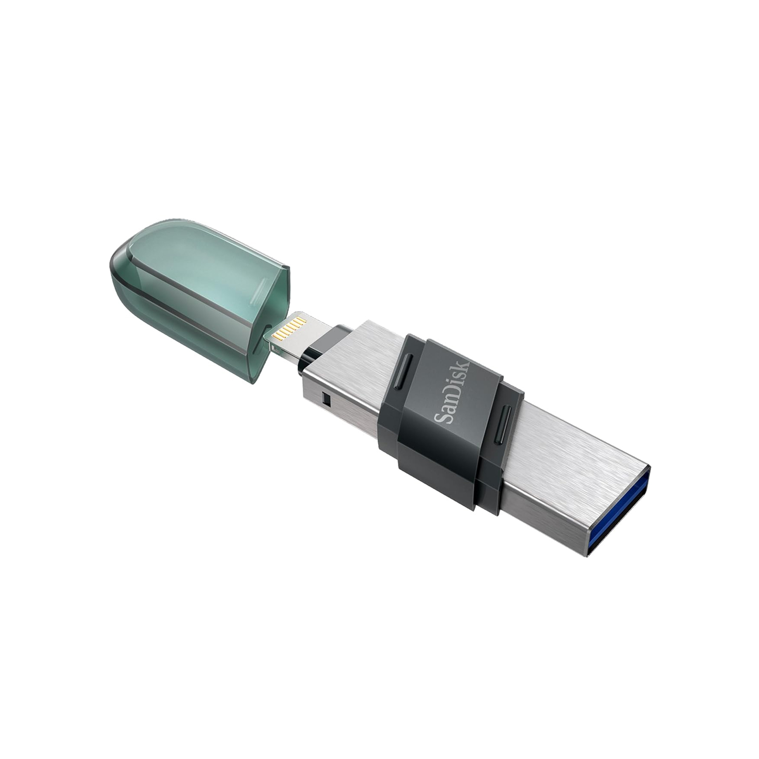 SanDisk iXpand Flash Drive Flip 128GB USB A- Lightning SDIX90N-128G-GN6NE — image 1