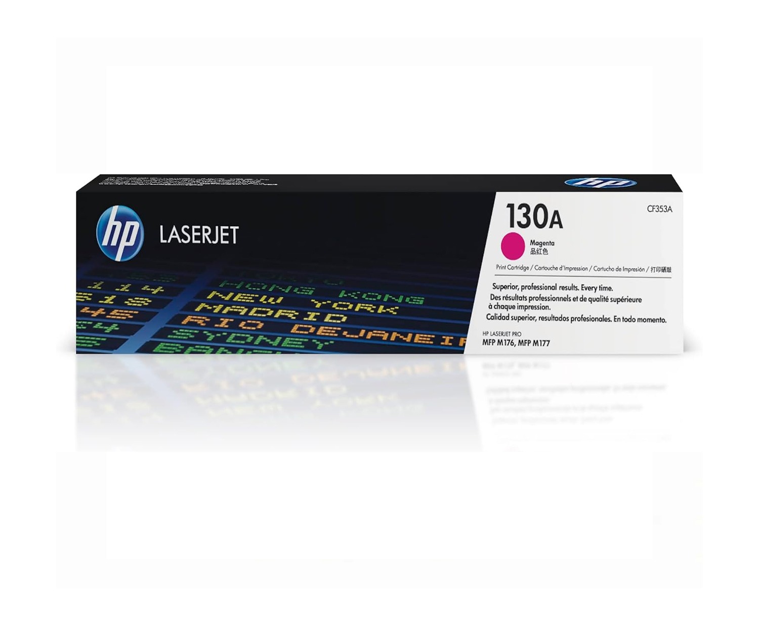 HP 130A Black LaserJet Toner Cartridge | CF350A — image 1