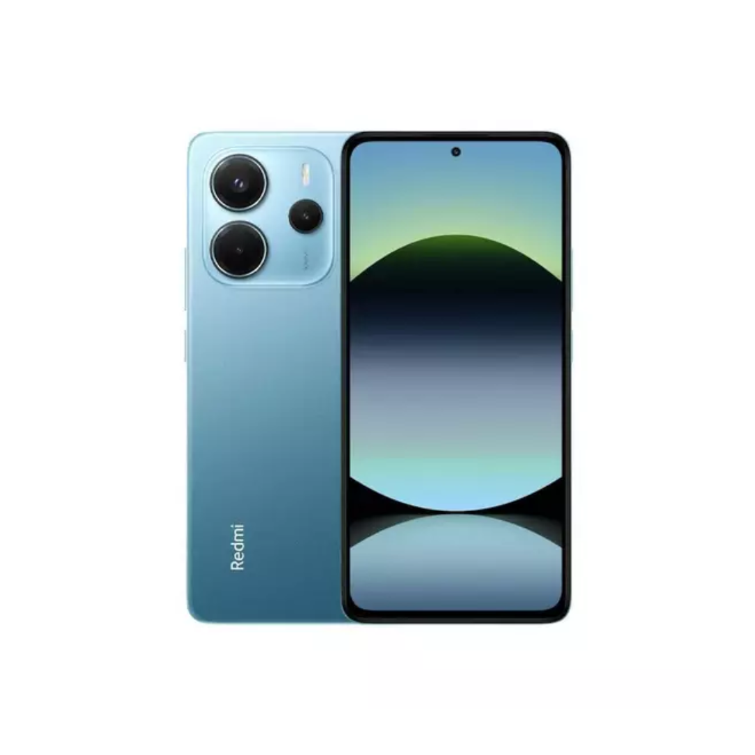 Xiaomi Redmi Note 14 5G Smartphone, 8 GB RAM, 256 GB Storage, AI crafted ,Mid Night Black — image 1