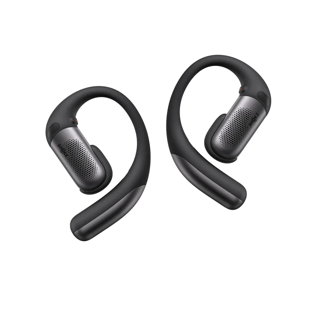 Shokz OpenFit Pro Open-Ear Earbuds – Black & White — image 1